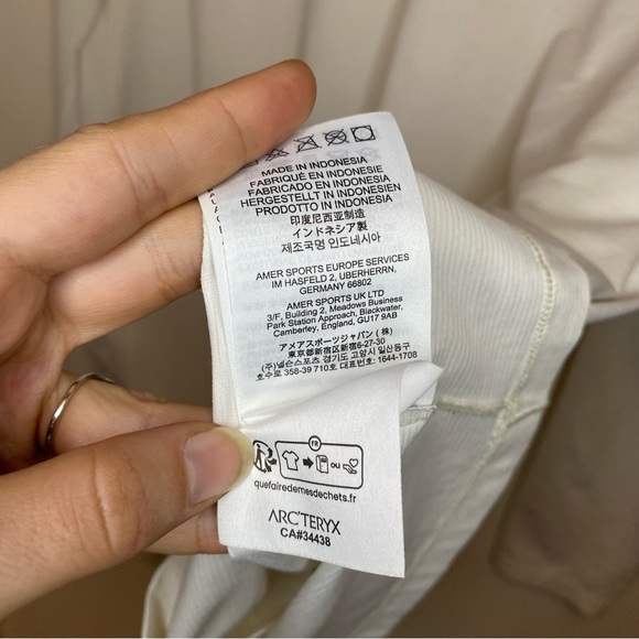 ARCTERYX Men’s Cormac Lightweight Hoody White Arctic Silk Sz XL READ - Picture 16 of 16